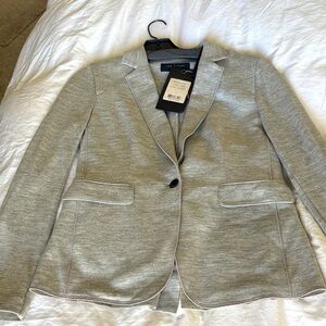 Rag & Bone Women’s Light Gray Club Jacket Size 6
